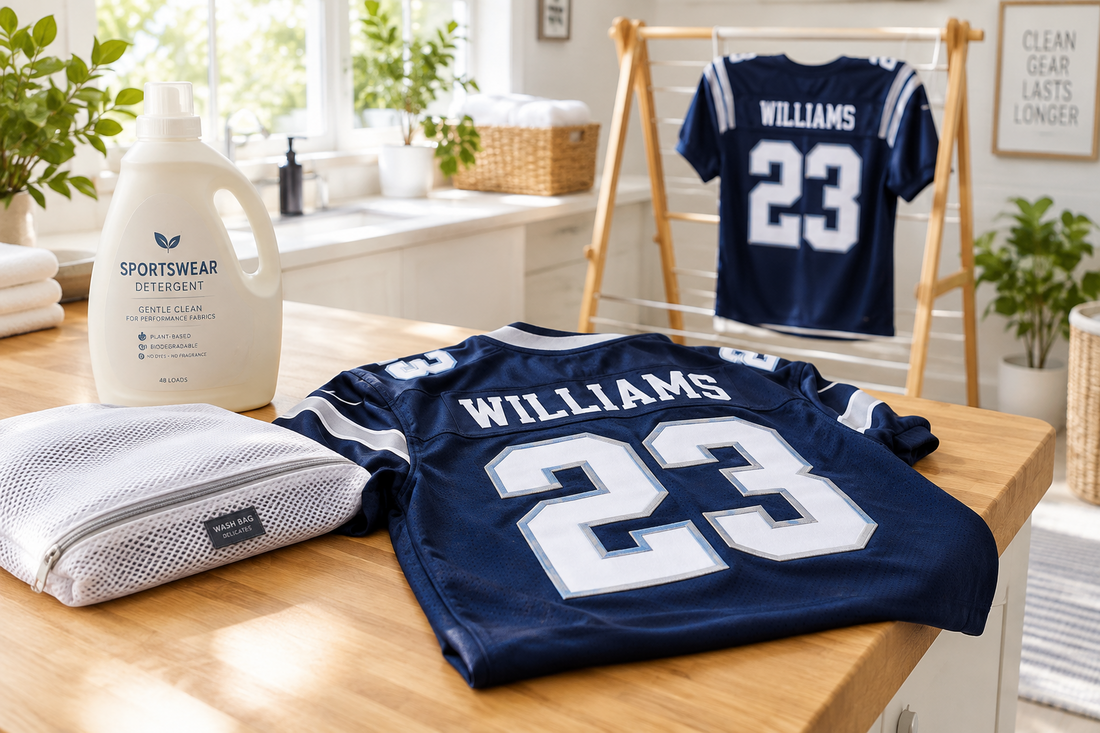 How to care for and maintain your custom jersey