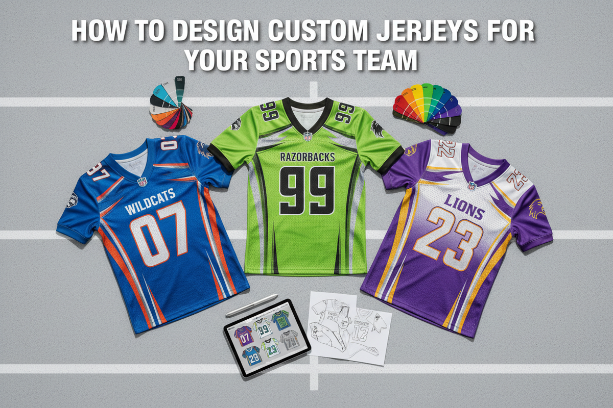 How to Design Custom Jerseys for Your Sports Team