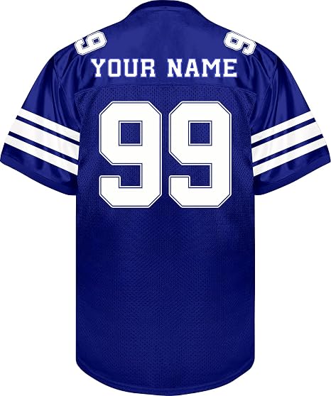 Custom Football Jerseys - Personalized Name, Number & Logo for Men Women Youth Kids