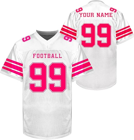 Custom Football Jerseys - Personalized Name, Number & Logo for Men Women Youth Kids