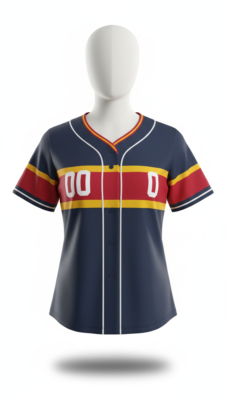 Women’s Baseball Custom Jersey – Tailored Fit