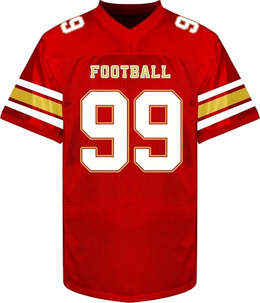 Custom Football Jersey - Personalized Name, Number & Logo