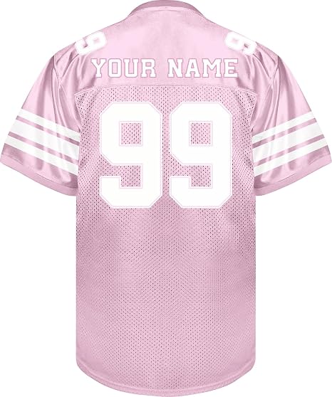 Custom Football Jersey - Personalized Name, Number & Logo