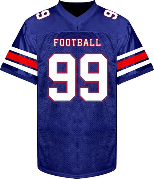 Custom Football Jersey - Personalized Name, Number & Logo