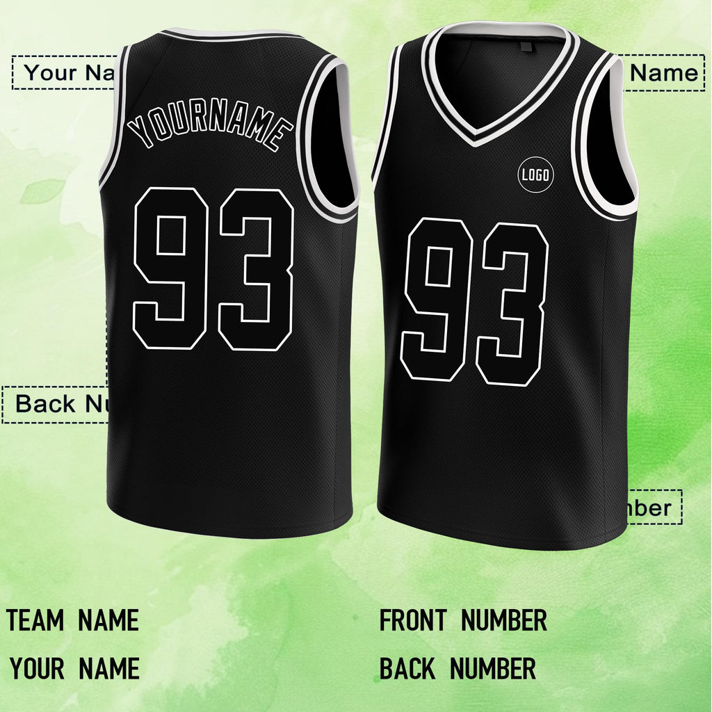 Custom Stitched and Printed Basketball Jersey for Adults and Youth