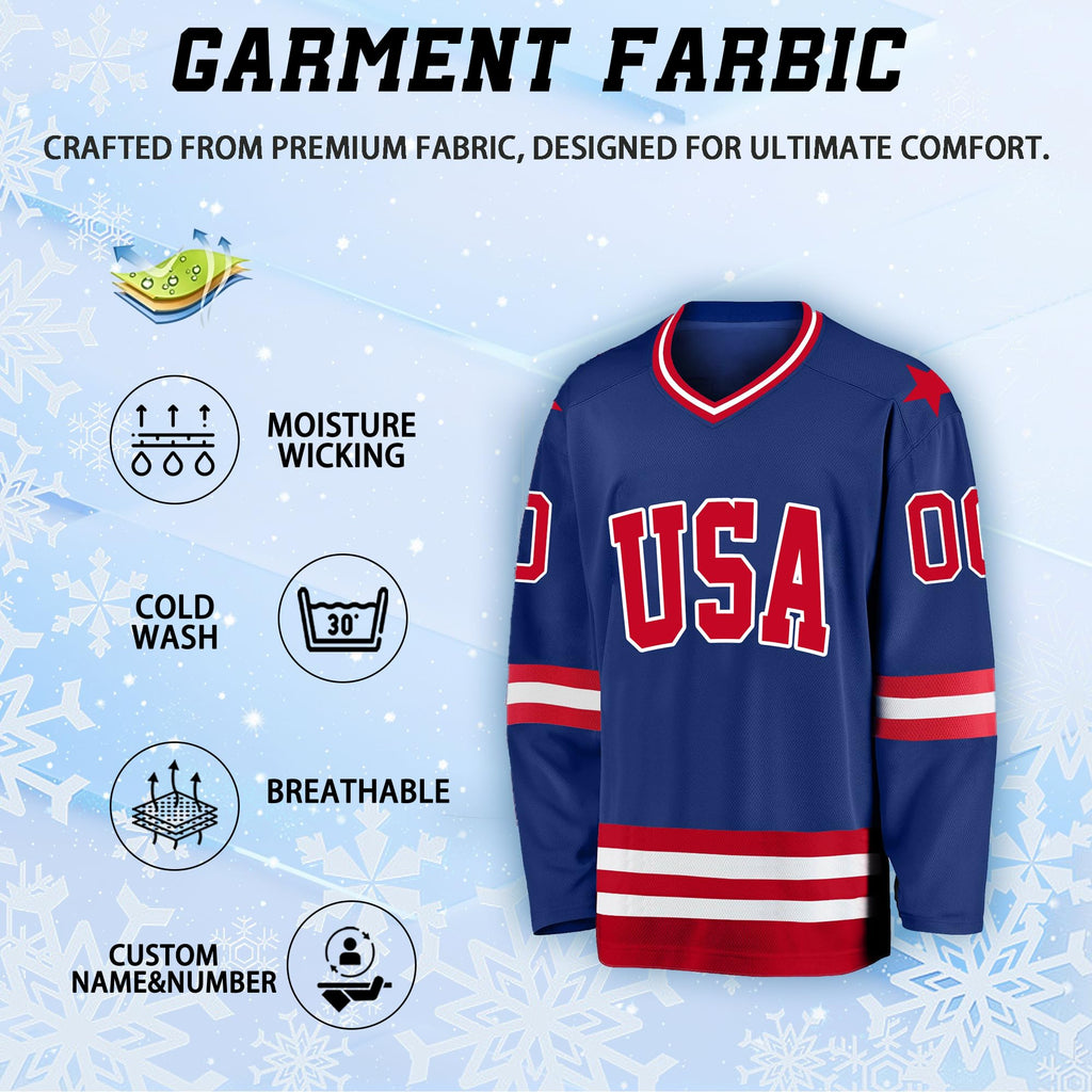 Personalized Ice Hockey Uniforms | Stitched & Printed Team Wear