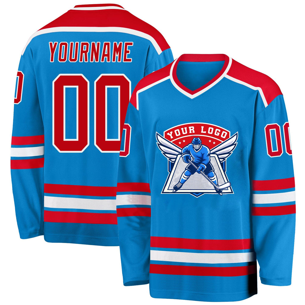 Custom Hockey Jersey | Personalized Name, Number & Logo