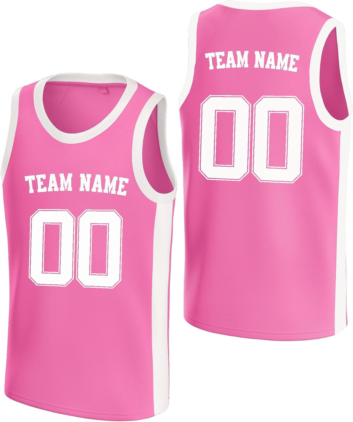 Custom Basketball Jersey with Personalized Name, Number and Logo