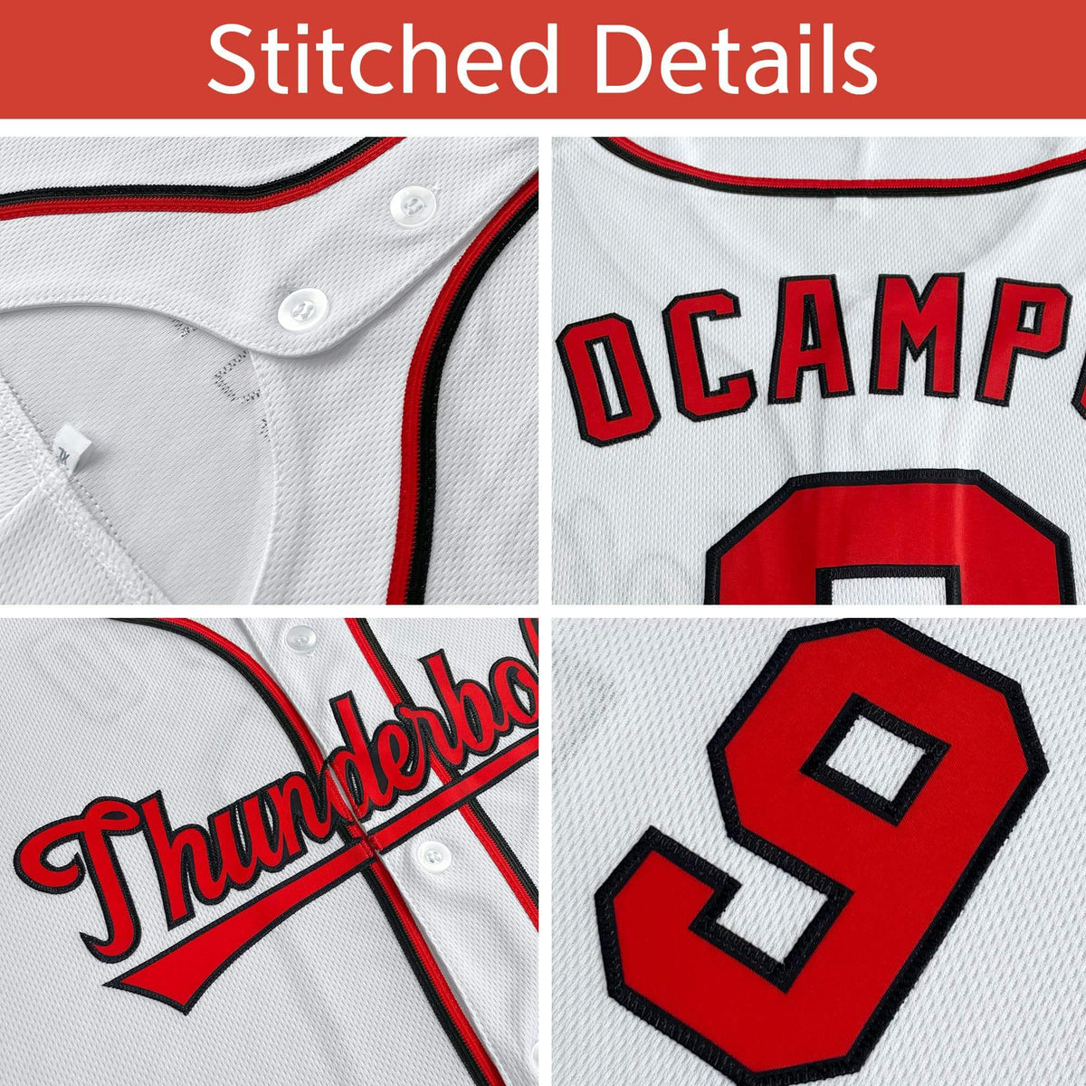 Custom Authentic Two-Button Softball Jersey - Cream & Old Gold