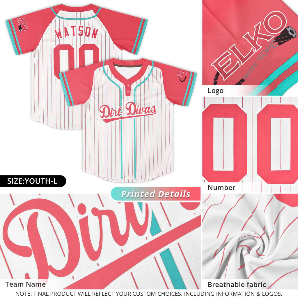 Custom Authentic Two-Button Softball Jersey - Cream & Old Gold